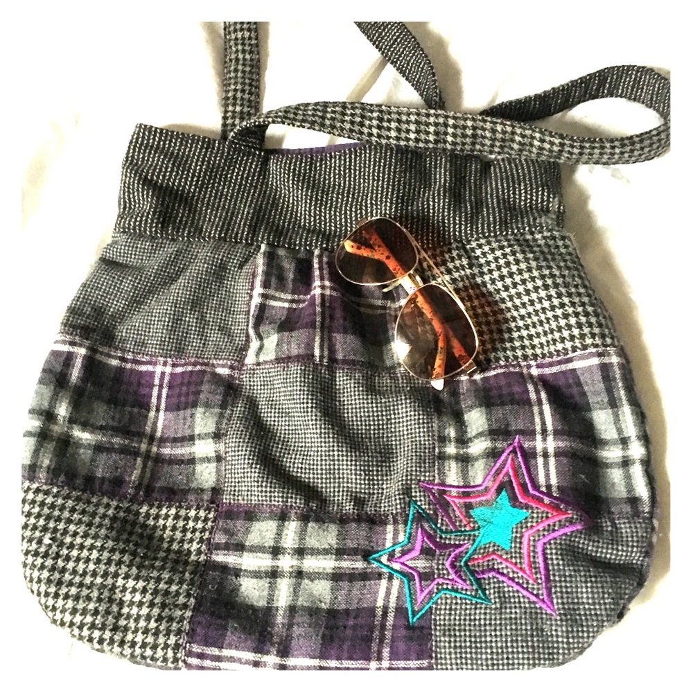 Cute plaid purse